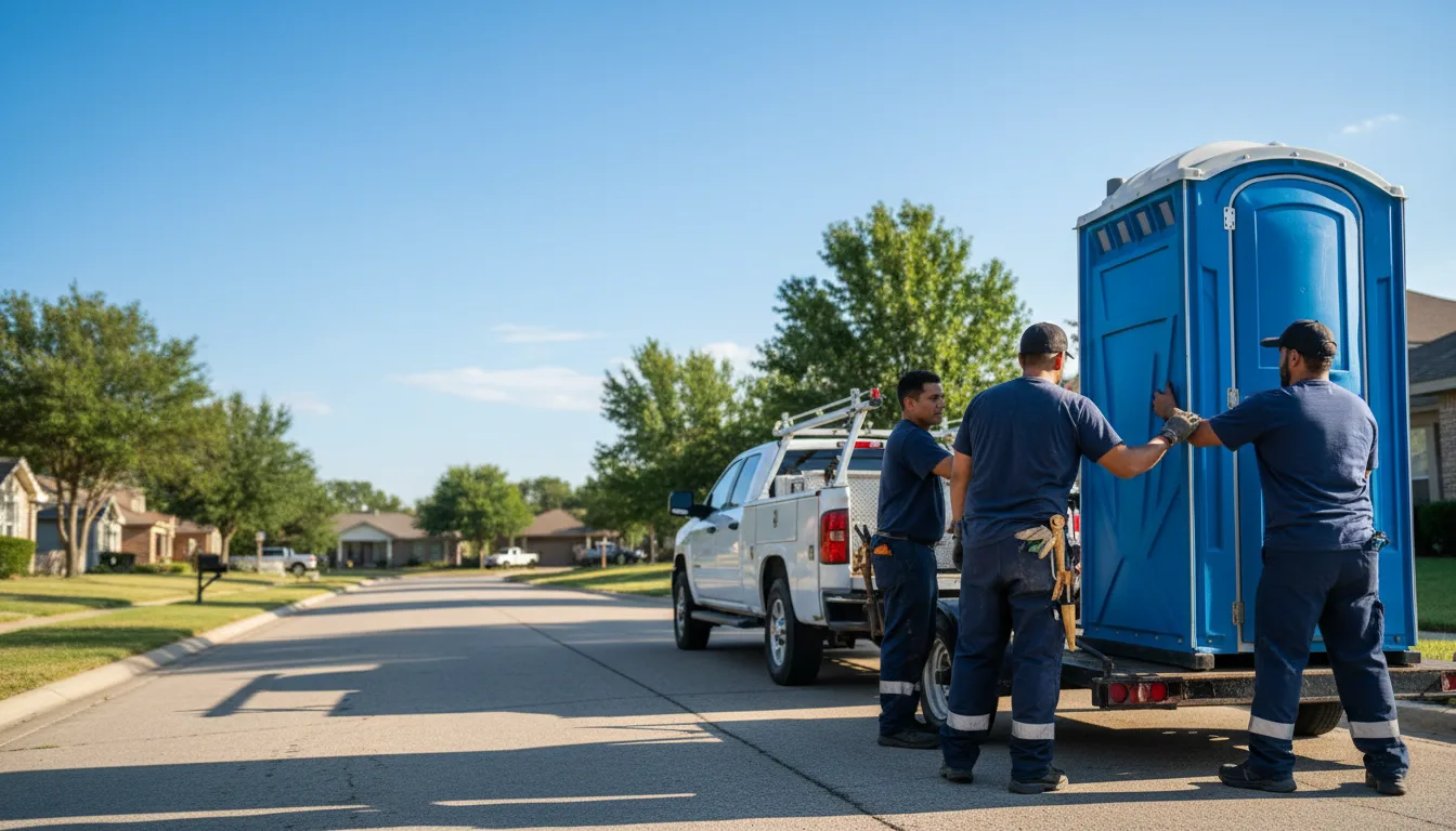 Portable Toilet Rental in Lenorah, TX near me